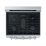 Estufa a Gas de True Convection Samsung 5 quemadores 5.8 cu.ft 18,000 Btu.