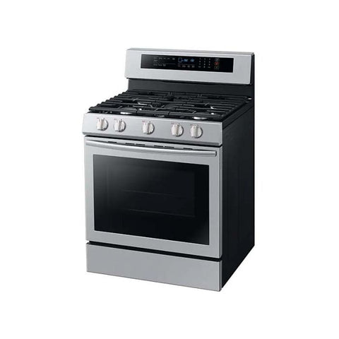 Estufa a Gas de True Convection Samsung 5 quemadores 5.8 cu.ft 18,000 Btu.