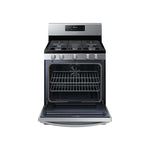 Estufa a Gas de Fan Convection Samsung 5 quemadores 5.8 cu.ft 17,000 Btu.