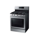 Estufa a Gas de Fan Convection Samsung 5 quemadores 5.8 cu.ft 17,000 Btu.