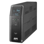 Marca: AMERICAN POWER CONVERSION, UPS, Batería Back-UPS PRO APC BR1500M2LM 1500 VA 10 tomas de salida, 2 puertos USB de carga, AVR, interfaz LCD, LAM - negro