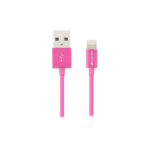 Kanex Premium DuraBraid Lightning ChargeSync Cable 4 ft 1 2 m Pink
