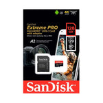 Memoria MicroSD Sandisk 128 GB Extreme Pro | SDXC | UHS-I - Negro