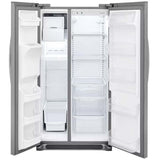 Marca: FRIGIDAIRE, REFRIGERADORA SIDE BY SIDE, Refrigerador Side By Side Frigidaire De 25.5 cu. ft. - Plateado