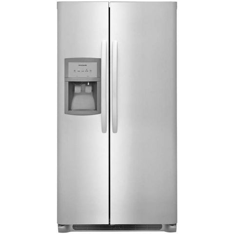 Marca: FRIGIDAIRE, REFRIGERADORA SIDE BY SIDE, Refrigerador Side By Side Frigidaire De 25.5 cu. ft. - Plateado
