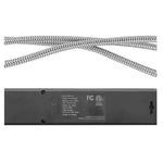 Regleta Westinghouse 6 Tomacorrientes | 2 Puertos Usb | 2.4A Total - Negro