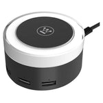 Estación De Carga Westinghouse 4 Puertos De Carga Usb Inteligentes - Negro