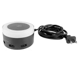 Estación De Carga Westinghouse 4 Puertos De Carga Usb Inteligentes - Negro