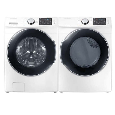 Marca: SAMSUNG, LAVADORA CARGA FRONTAL, Pareja Lavadora y Secadora a Gas de 20 kg Samsung M5100 + Stacking Kit Gratis - Blanco