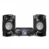Marca: PANASONIC, EQUIPOS DE SONIDO, Equipo De Sonido Panasonic SC-AKX520 | Woofer De 20cm | 650 Watts - Negro