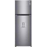 Marca: LG, REFRIGERADORA UNA Y DOS PUERTAS, Refrigeradora Inverter Top Freezer LG 11 cu.ft. | Multi Air Flow | Compresor Lineal - Gris