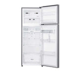 Marca: LG, REFRIGERADORA UNA Y DOS PUERTAS, Refrigeradora Inverter Top Freezer LG 11 cu.ft. | Multi Air Flow | Compresor Lineal - Gris