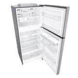 Marca: LG, REFRIGERADORA UNA Y DOS PUERTAS, Refrigerador Inverter Top Freezer LG 14 cu.ft. | Smart Diagnosis | Despachador De Agua - Gris