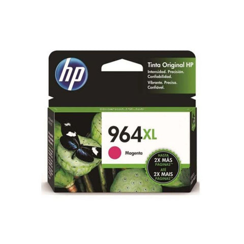 Marca: HP, CONSUMIBLES PARA IMPRESIÓN, Cartucho de tinta HP 964XL magenta original (3JA55AL)