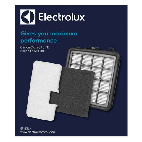 Marca: ELECTROLUX, ACCESORIOS PARA LIMPIEZA, Kit de Filtro para aspiradora ELECTROLUX EF123LA Cyclon Classic negro