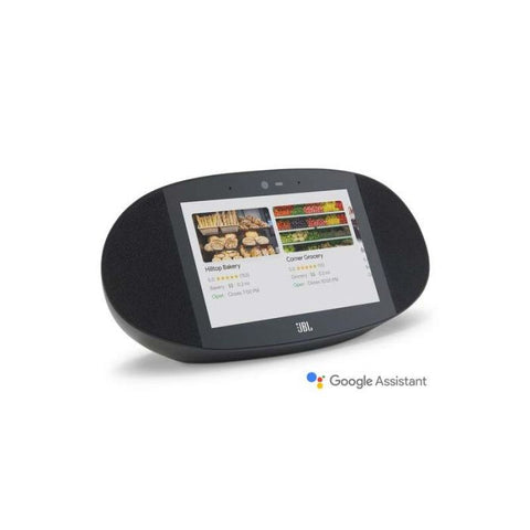 Marca: JBL, BOCINAS WIFI, Bocinas inalámbricas JBL Link View con Display y Google Assistant - Negro