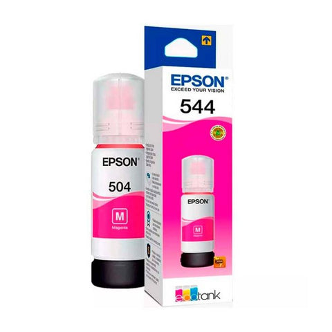 Marca: EPSON, CONSUMIBLES PARA IMPRESIÓN, Tinta original Epson T504- Magenta