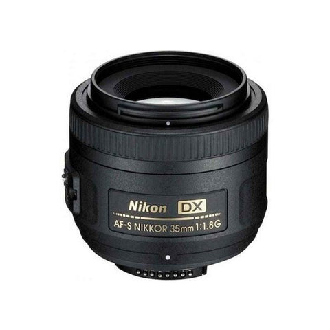 Lente NIKON NIAFSDX35MM AF-S DX NIKKOR 35mm f/1.8G - negro