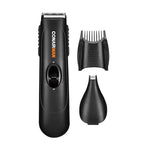 Marca: CONAIR, AFEITADORAS, Afeitadora para Barba y Bigote CONAIR GMT100R con batería recargable - negro