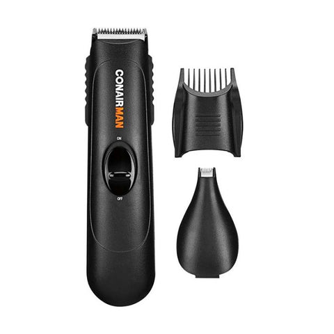 Marca: CONAIR, AFEITADORAS, Afeitadora para Barba y Bigote CONAIR GMT100R con batería recargable - negro