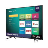 Hisense (75R6FM) TV | UHD 4K | de 75 4 HDMI inputs | WIFI | AC Alexa | Ready Web Browser | Negro | 3 años de Garantía