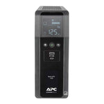 Marca: AMERICAN POWER CONVERSION, UPS, Batería Back-UPS PRO APC BR1350M2LM 1350 VA 10 tomas de salida, 2 puertos USB de carga, AVR, interfaz LCD, LAM - negro