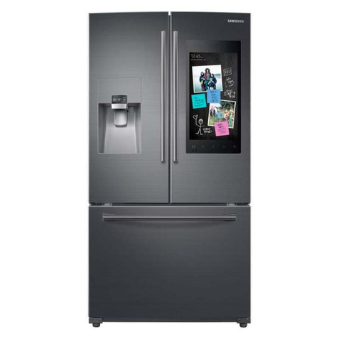 Marca: SAMSUNG, REFRIGERADORA FRENCH-DOOR, Refrigeradora French Door Samsung 25 cu.ft. | Family Hub - Gris