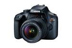 Marca: CANON, CÁMARAS PROFESIONALES Y SEMI-PROFESIONALES, Cámara EOS Canon Rebel T100 EF-S 18-55mm-NEGRA