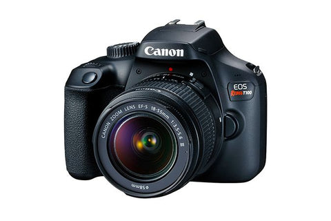 Marca: CANON, CÁMARAS PROFESIONALES Y SEMI-PROFESIONALES, Cámara EOS Canon Rebel T100 EF-S 18-55mm-NEGRA