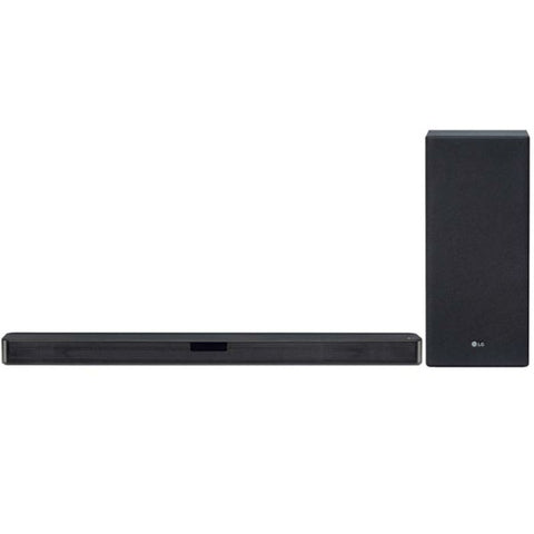 Marca: LG, BARRAS DE SONIDO, Barra De Sonido Inálambrica LGs Sistema De 2.1 Canales | Bluetooth | Subwoofer Inalámbrico - Negro