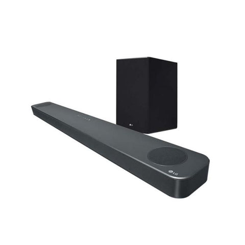 Marca: LG, BARRAS DE SONIDO, Barra de sonido LG con Dolby Atmos y DTS X- Hi- Res - 440 w - 3.1.2 Ch-negra