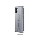 Estuche protector para Samsung Galaxy Note 10+ | Soporte de apoyo | Plateado