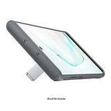 Estuche protector para Samsung Galaxy Note 10+ | Soporte de apoyo | Plateado
