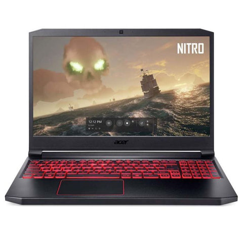 Laptop Acer Nitro 7 Core i7 (9th. Gen.) 9750H de 2.60Ghz., 12GB RAM, 128GB SSD + 1TB HDD, 15.6", Tarjeta Video Nvidia 1650 - 4GB, Win10Home