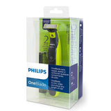 Marca: PHILIPS, AFEITADORAS, Afeitadora Philips OneBlade Recargable | En Seco / Piel Húmeda - Verde