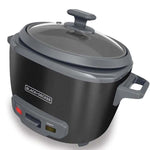 Marca: BLACK AND DECKER, ARROCERAS, Olla Arrocera Black & Decker Modelo: RC514 - Negro