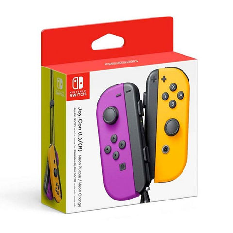 Marca: NINTENDO, ACCESORIOS DE CONSOLAS Y VIDEOJUEGOS, Nintendo Joy-Con (L/R) - Morado / Naranja