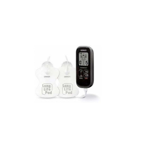Marca: OMRON, MASAJEADORES, Masajeador Omron De Electroterapia Portátil Premium Serie HV-F021 - Negro