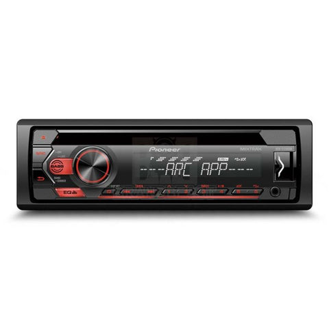 Marca: PIONEER, RADIOS PARA AUTO, Receptor De Audio Pioneer Con Reproductor De CD - Negro