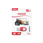 Marca: MAXELL, MEMORIAS USB, Memoria USB Maxell Key 8 GB - Rojo