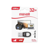 Marca: MAXELL, MEMORIAS USB, Memoria USB Maxell Key 8 GB - Negro