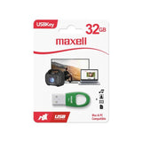 Marca: MAXELL, MEMORIAS USB, Memoria USB Maxell Key 8 GB - Verde