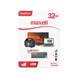 Marca: MAXELL, MEMORIAS USB, Memoria USB Maxell MetalDrive 32 GB - Plateado