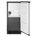 Máquina de Hielo 11 Kg Whirlpool Ice Maker - Acero Inoxidable