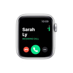LA Apple Watch S5 40mm Silver Aluminum w White Sport Band GPS USA