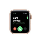 Apple Watch Series 5 | GPS | 40mm | Oro - Correa Deportiva Rosa Arena