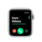 Apple Watch Series 5 | GPS | 44mm | Plata - Correa Deportiva Blanca