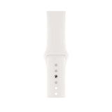 Apple Watch Series 5 | GPS | 44mm | Plata - Correa Deportiva Blanca