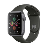 Apple Watch Series 5 | GPS | 44mm | Gris Espacial - Correa Deportiva Negra