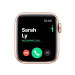 LA APPLE WATCH S5 40 Gold Aluminum Pink Sand Sport Band GPS US